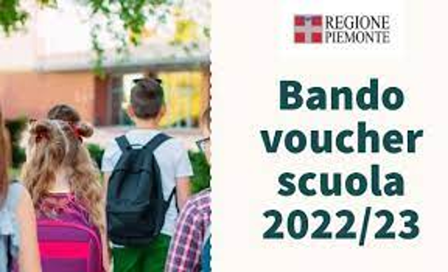 Bando Voucher scuola 2022-2023