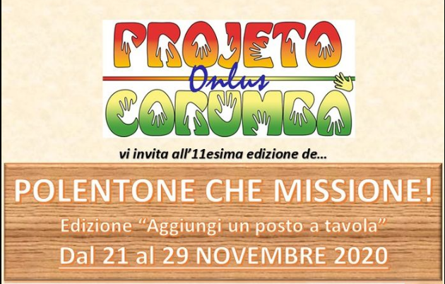Nizza Monferrato | Polentone che Missione - edizione 2020 [virtuale]