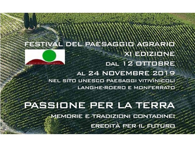 Nizza Monferrato | XI edizione "Festival del Paesaggio Agrario"