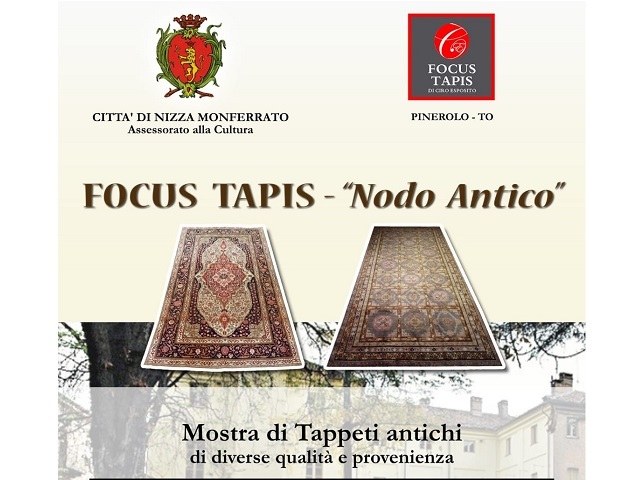 Nizza Monferrato | Mostra di tappeti antichi Focus Tapis - "Nodo Antico"